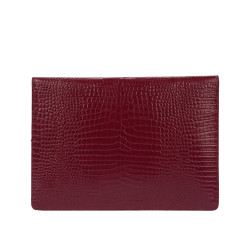 Etui na laptop 309g croco burgundy