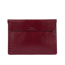 Etui na laptop 309g croco burgundy