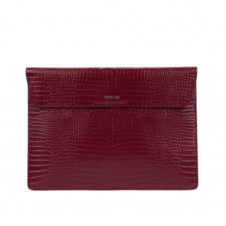 Etui na laptop 309g croco burgundy