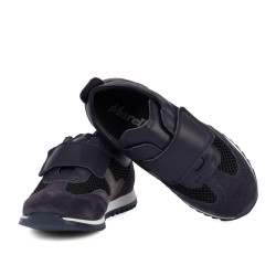 Dziecięce buty 2032 indygo połączone