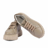 Damskie buty sportowe 6105 piasek łączony