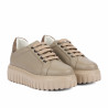 Damskie buty sportowe 6105 piasek łączony