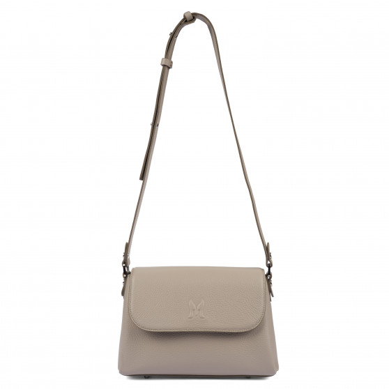 Torebka damska na ramię 040g 01 light grey