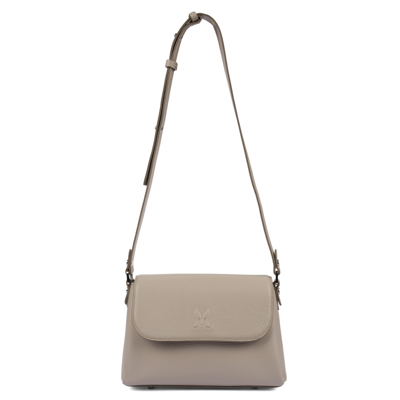 Torebka damska na ramię 040g 01 light grey
