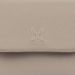 Torebka damska na ramię 040g 01 light grey