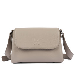 Torebka damska na ramię 040g 01 light grey