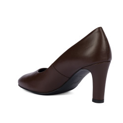 Eleganckie buty damskie 1374 brązowe