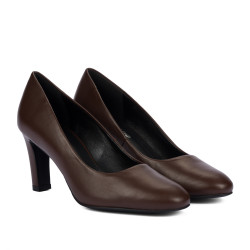 Eleganckie buty damskie 1374 brązowe