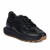 Męskie buty sportowe 9005 czarno kombinowane