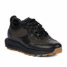 Buty sportowe męskie 9005 cafe kombinowane