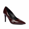 Eleganckie damskie buty 1372 lakier bordo