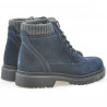 Botki męskie 471 indigo welur