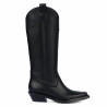 Damskie kozaki 3429 biz czarne