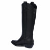 Damskie kozaki 3429 biz czarne
