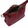 Torebka damska do ręki 037-1g bordo