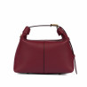 Torebka damska do ręki 037-1g bordo