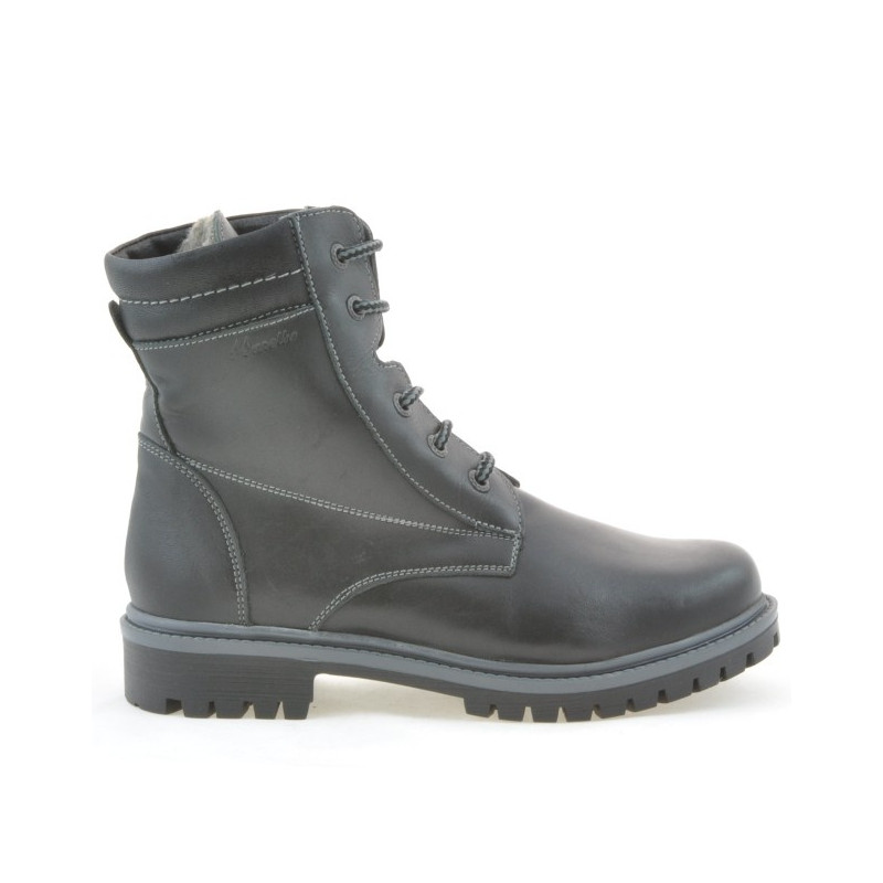 Buty młodzieżowe 438 czarne