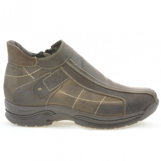Buty młodzieżowe 441 tuxon cafe+tuxon piasek