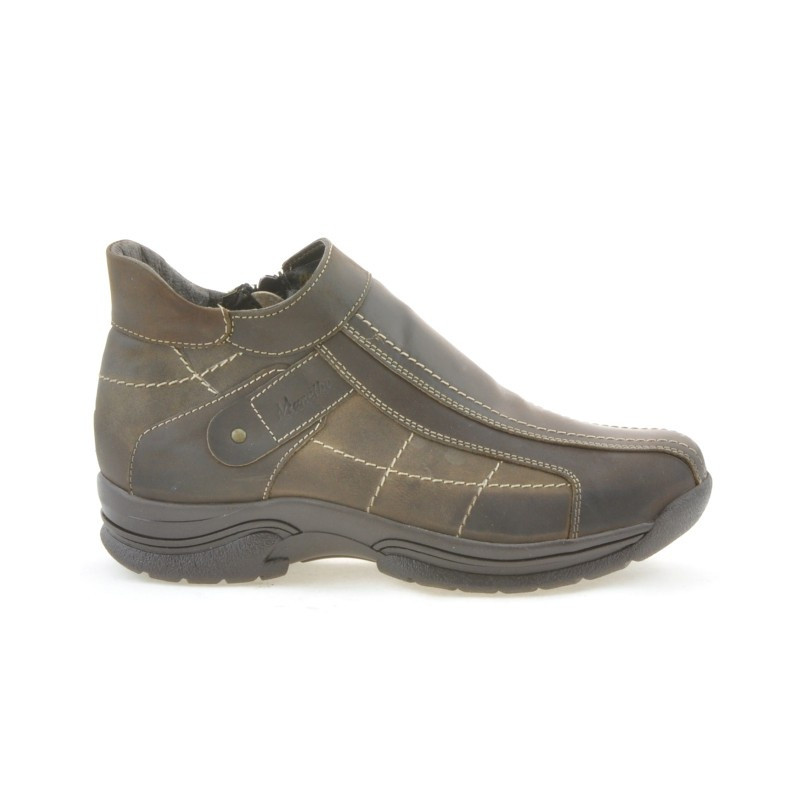 Buty młodzieżowe 441 tuxon cafe+tuxon piasek
