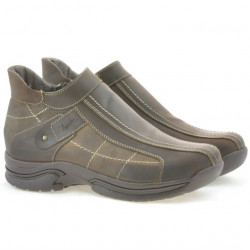 Buty młodzieżowe 441 tuxon cafe+tuxon piasek