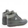 Buty dziecięce 3206 czarne + szare