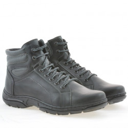 Buty młodzieżowe 461 czarny+szary