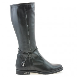 Damskie kozaki 3276 czarne