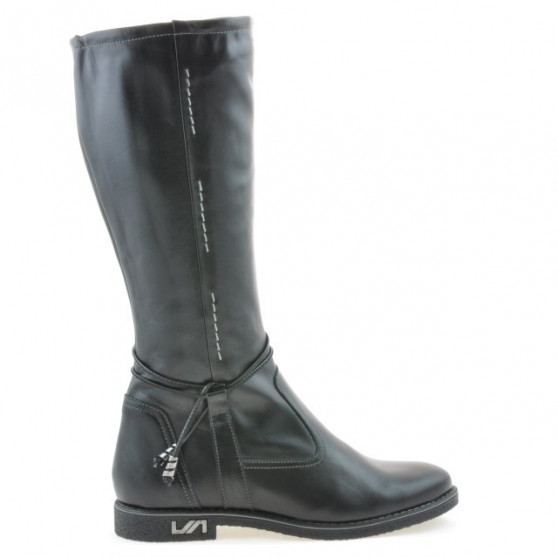 Damskie kozaki 3276 czarne