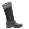 Buty dziecięce 3203 czarno mieszane