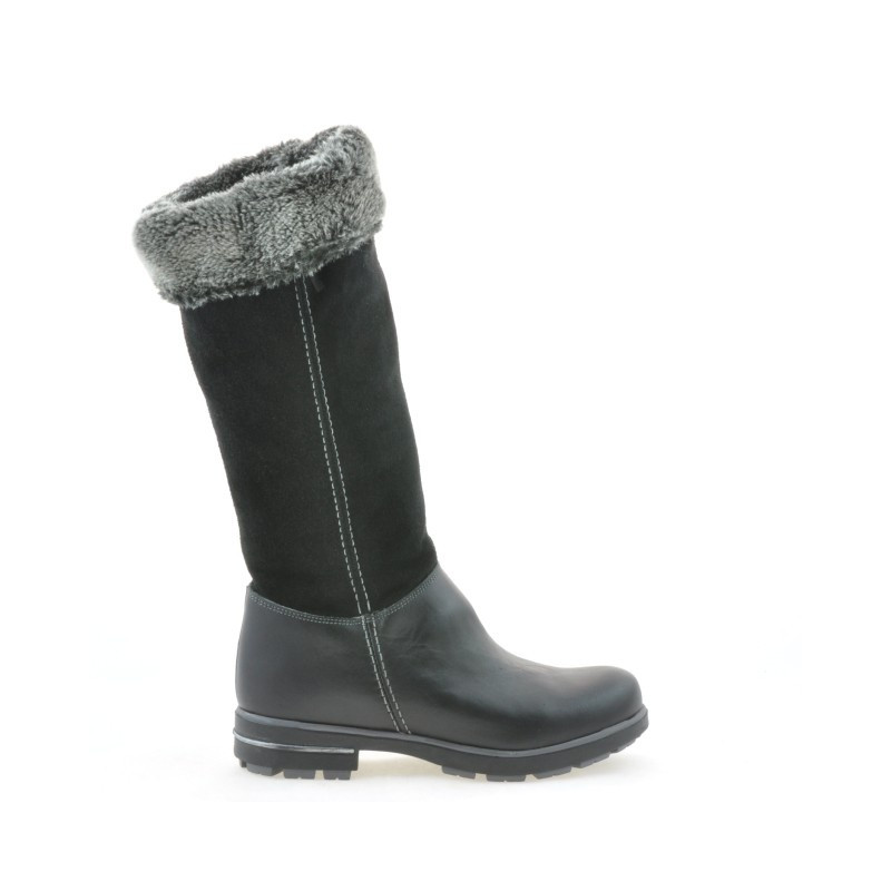 Buty dziecięce 3203 czarno mieszane