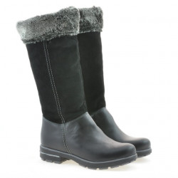 Buty dziecięce 3203 czarno mieszane