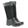 Buty dziecięce 3203 czarno mieszane