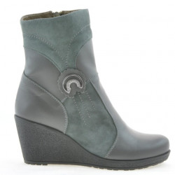 Buty damskie 3220 szary łączony