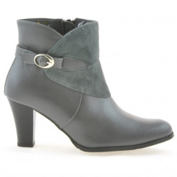 Buty damskie 1124 szare kombinowane