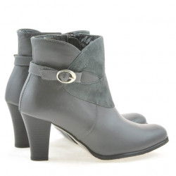 Buty damskie 1124 szare kombinowane