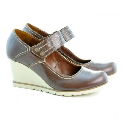 Damskie buty casual 199 czekolada