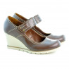 Damskie buty casual 199 czekolada