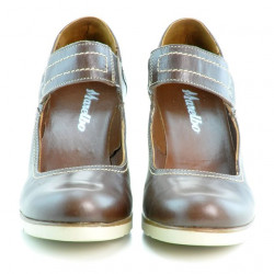 Damskie buty casual 199 czekolada