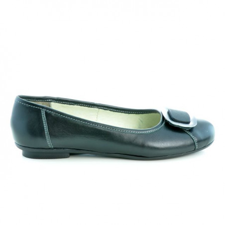 Damskie baleriny 182 czarne