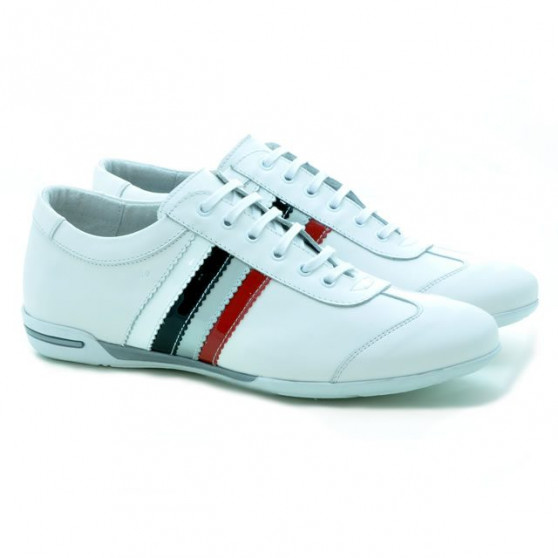 Buty sportowe męskie 704 białe