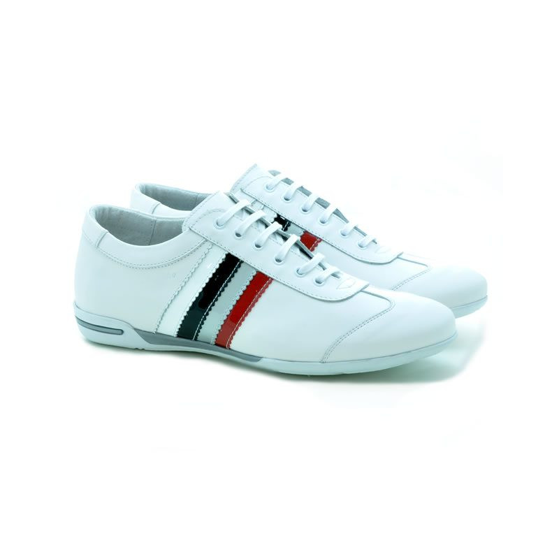 Buty sportowe męskie 704 białe