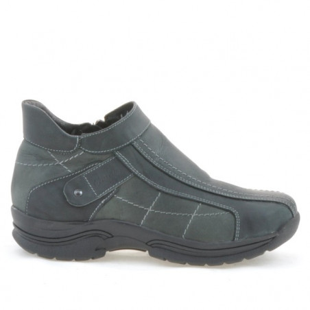 Buty młodzieżowe 441 tuxon czarny+szary