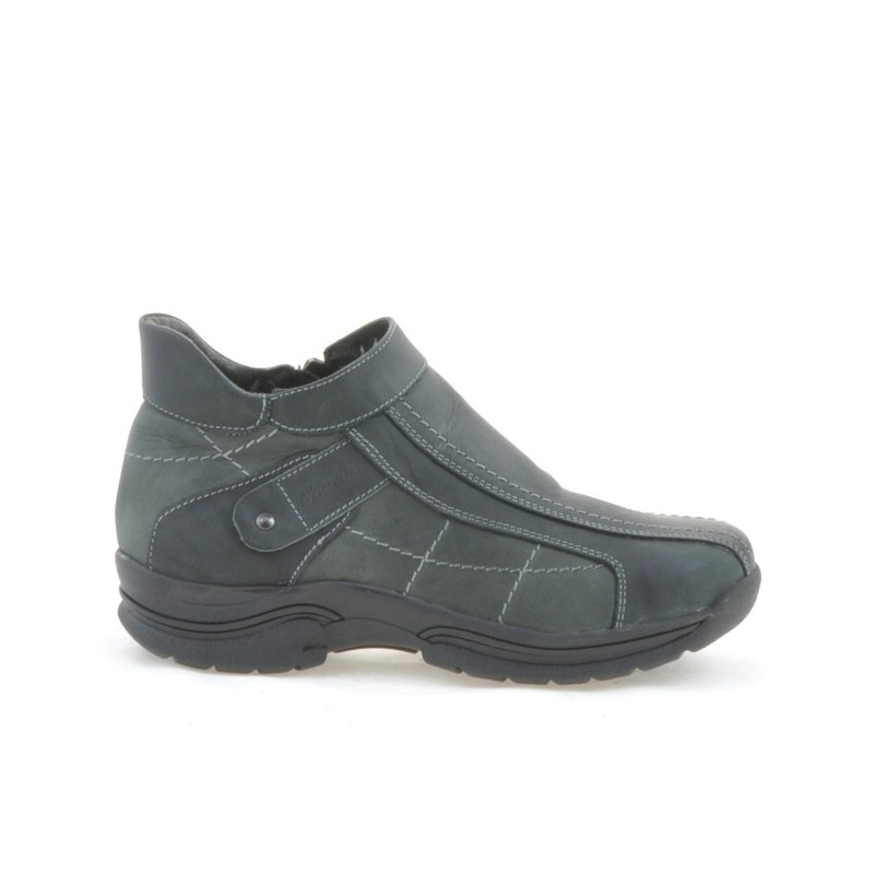 Buty młodzieżowe 441 tuxon czarny+szary