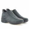 Buty młodzieżowe 441 tuxon czarny+szary