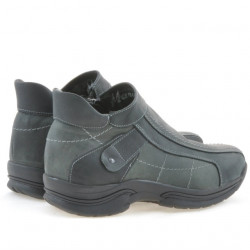 Buty młodzieżowe 441 tuxon czarny+szary