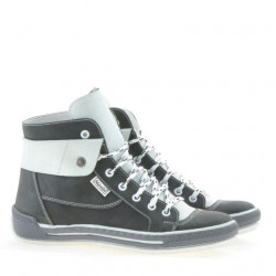 Buty damskie 258 tuxon szary+biały