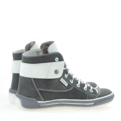 Buty damskie 258 tuxon szary+biały