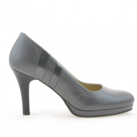 Eleganckie buty damskie 1086 szare