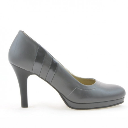 Eleganckie buty damskie 1086 szare