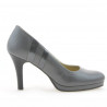 Eleganckie buty damskie 1086 szare